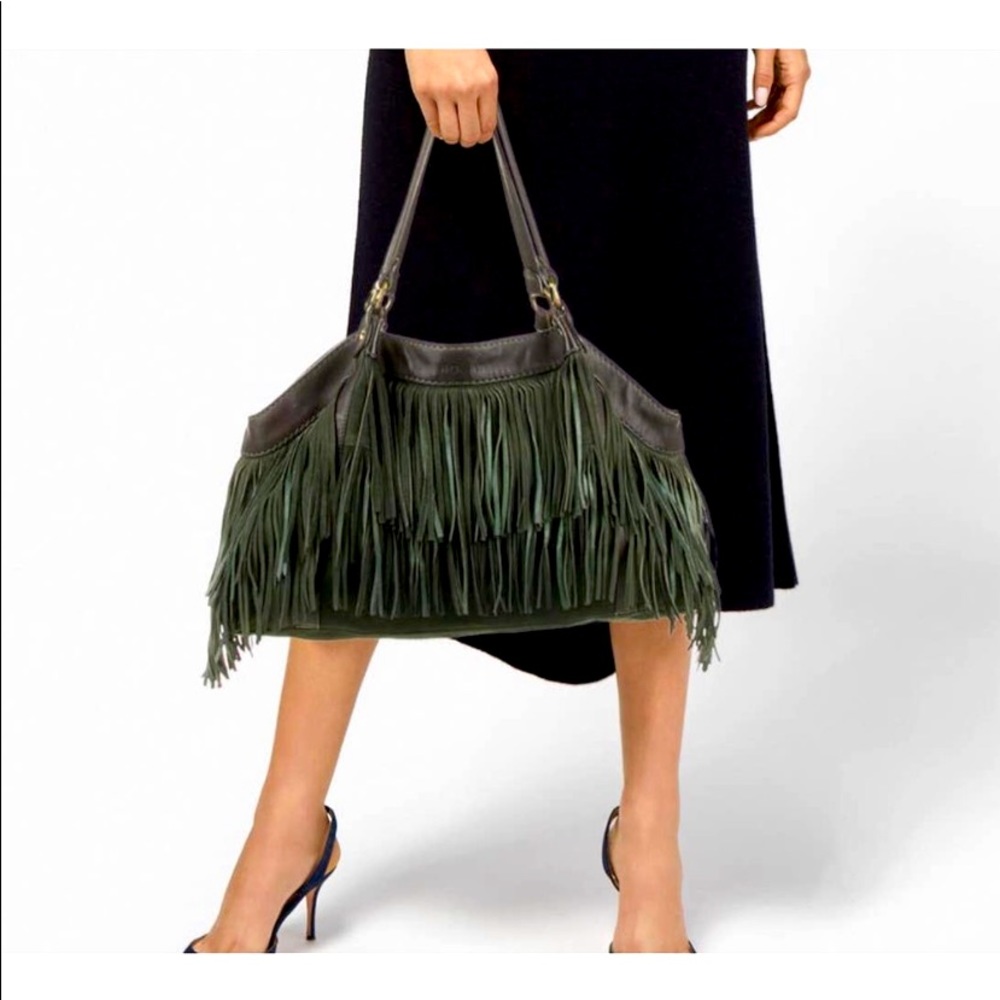 Vintage Hogan Fringe Tassel handbag.